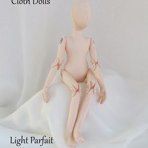 Cloth Doll Blank Body Form.' Earth Children' Cloth Doll image 6