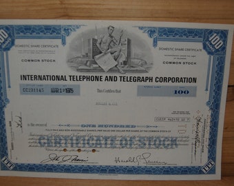 Canceled Stock Certifacates Lot of 6 Food Fair King/'s Department Stores More