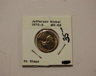 1977-P GEM UNCIRCULATED JEFFERSON/<EXCELLENT/>FREE SHIP