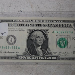 2013 One Dollar Federal Reserve  NOTE-- Fort Worth   Printed-for Kansas cty Federal Res.  Bank-UC/Crisp--Ungraded--