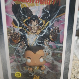 Black  Adam----Funko Pops----Item 8 -Comic Book Edition in Protector  2022-  11 x 7 --Brand New---Limited Edition--4 in Stock-SALE
