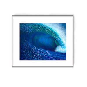 Welle Wand Kunst &#39;Relentless 2&#39; Art Print | Surfer Print | Surf Poster | Surf Kunst | Surf Dekor | Surf Geschenke | Surf Wandkunst