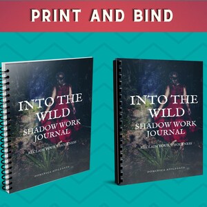 Into the Wild Shadow Work Journal PDF DOWNLOAD 60 Prompts image 3