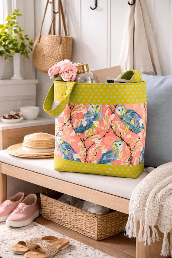 Embroidered Personalized tote, Teacher Gift, Beach bag, Monogrammed Floral casual