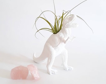 White Dino Planter + Mini Planter // Plants // Mini Planters