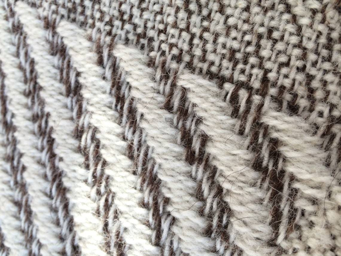 Woven wool blanket. wool blanket. Woven throw. Woven plaid. Etsy