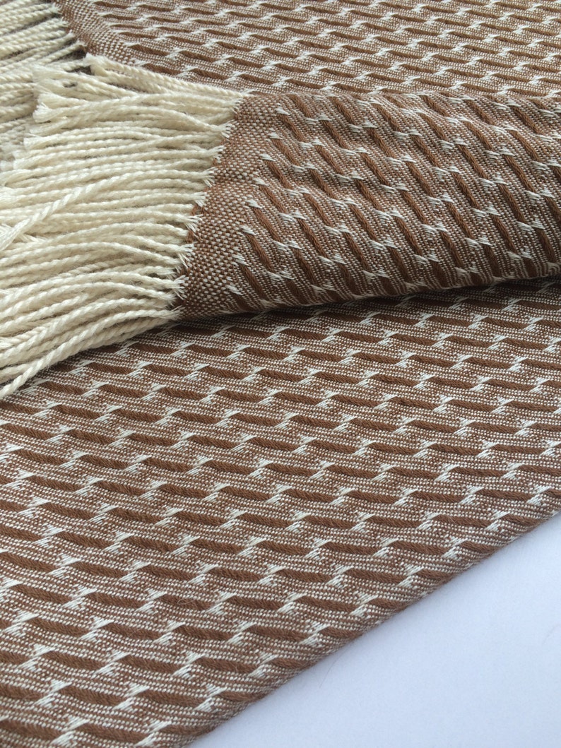 Baby Alpaca Wool Blanket Throw / Golden Yellow Pattern / Soft Etsy