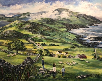 Custom Oil Painting from Photo: Wedding Venue, Fine Art