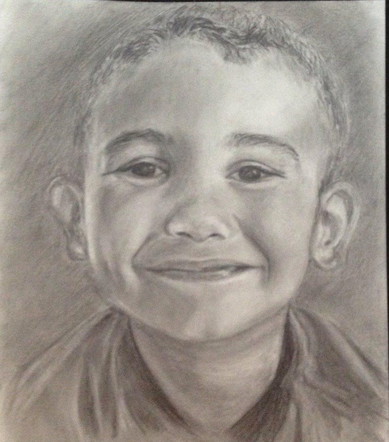 Pet portrait from photo pencil or paint of pets or people