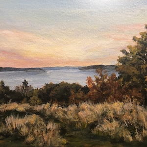 Custom Oil Painting from Photo: Hand-Painted Landscape Art