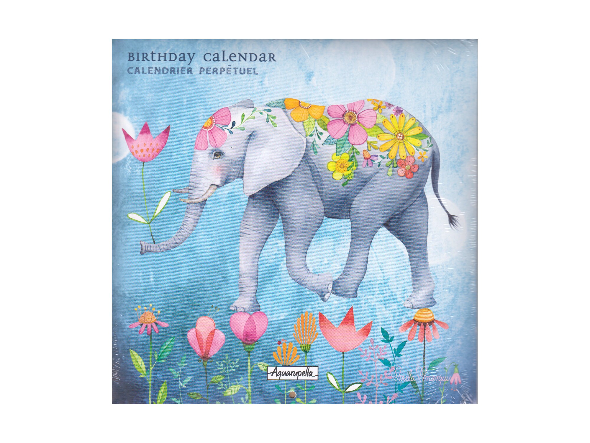 Calendrier 2023 Aquarupella A Birthday Wall Calendar By Mila Marquis | Etsy India