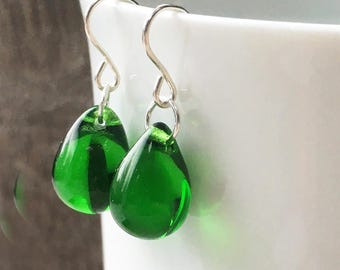 Kate Middleton Genuine Green Onyx Gemstone 24k Gold Plated