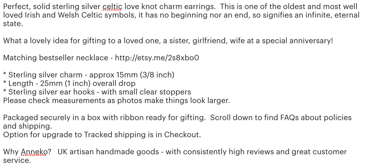 Sterling Silver Celtic Earrings Celtic Knot Earrings Dangly - Etsy UK