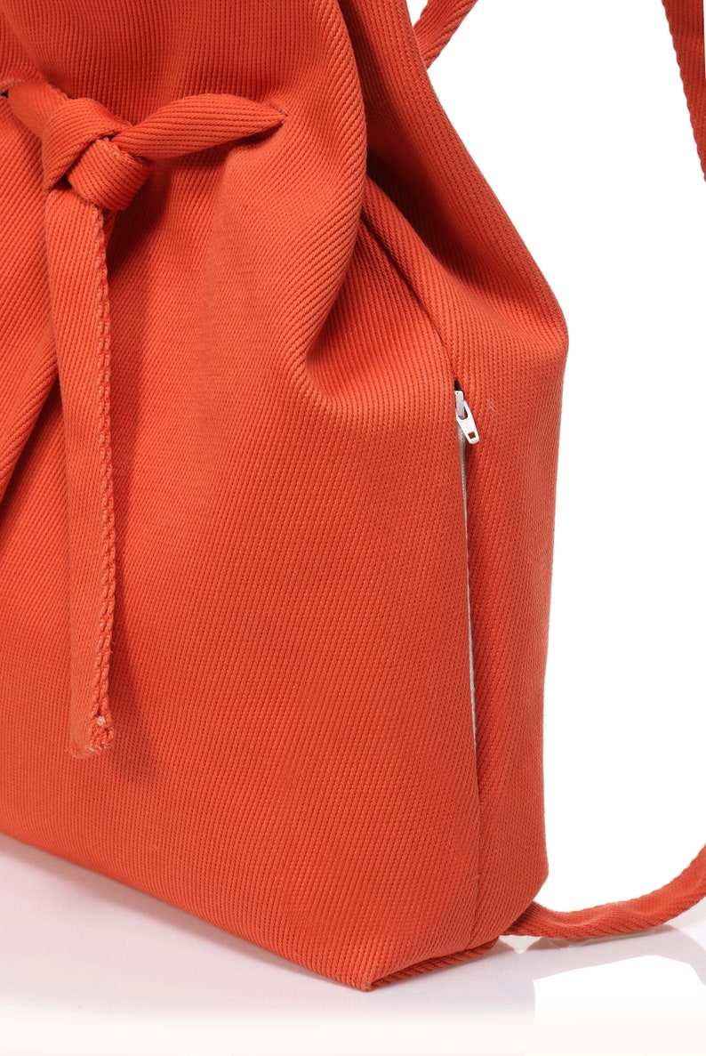 Coral Laptop Backpack Purse for Woman Minimalist Back Pack Etsy