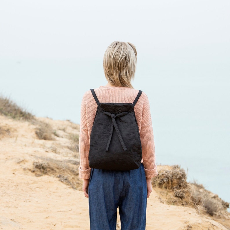 Yellow Vegan Laptop Backpack Purse for Women Etsy
