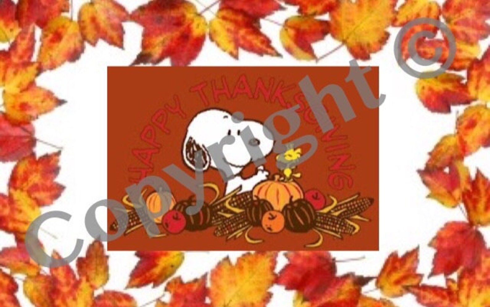 Snoopy peanuts instant download happy thanksgiving folding | Etsy