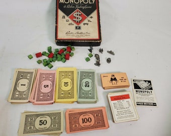 1935 Monopoly Etsy