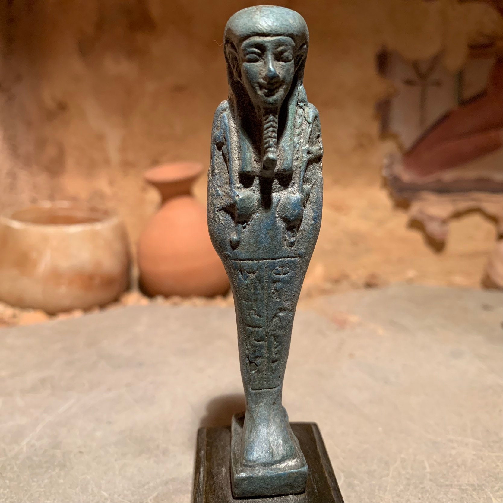Egyptian statue / art Ushabti / Shabti figure replica Mummy servant