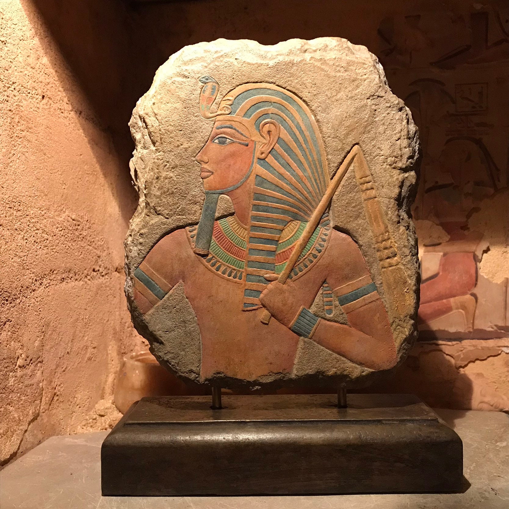 Egyptian Sunken Relief Sculpture, Tutankhamun - Egyptian sculpture / art - King Tut ..., A variation of relief carving, found almost exclusively in ancient egyptian sculpture, is sunken relief (also called incised relief), in which the carving is sunk below the level of the surrounding surface and is contained within a sharply incised contour line that frames it with a powerful line of light and shade.