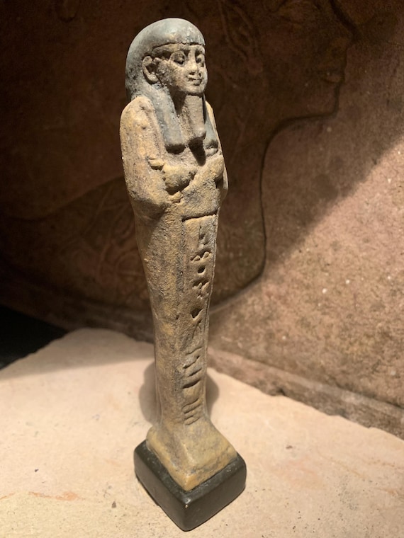 Egyptian statue Ushabti / Shabti mummy figure replica for work in the afterlife