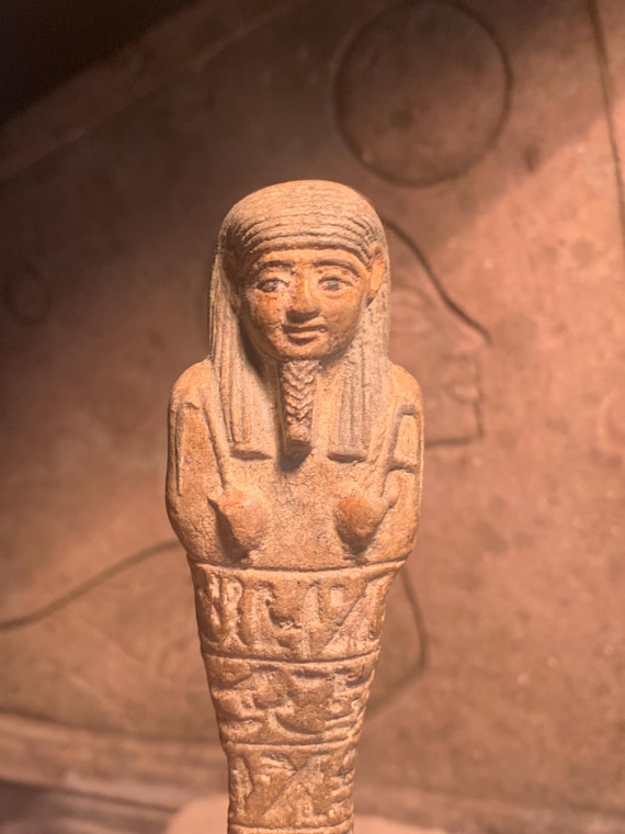 Egyptian statue Ushabti / Shabti mummy figure replica for work in the afterlife