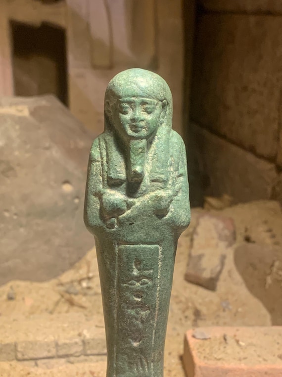 Egyptian statue Ushabti / Shabti mummy figure replica for work in the afterlife
