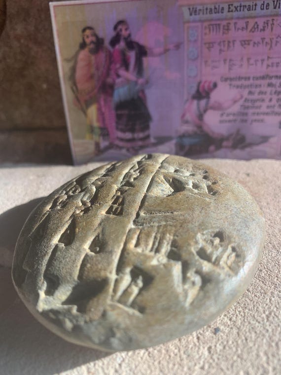 Sumerian / Babylon / Assyrian Cuneiform tablets - Ancient writing Mesopotamia