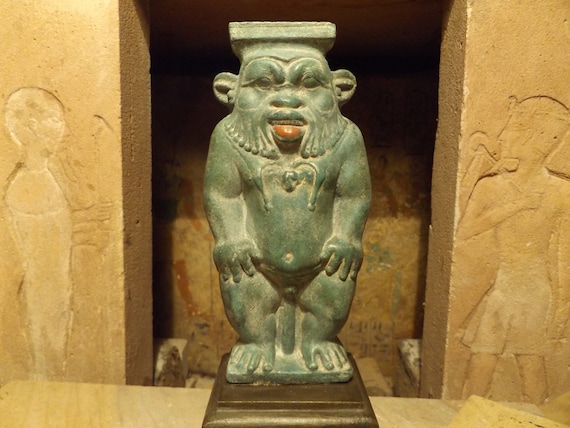 Egyptian - statue-sculpture - Bes-Domestic - protection god of childbirth and mothers