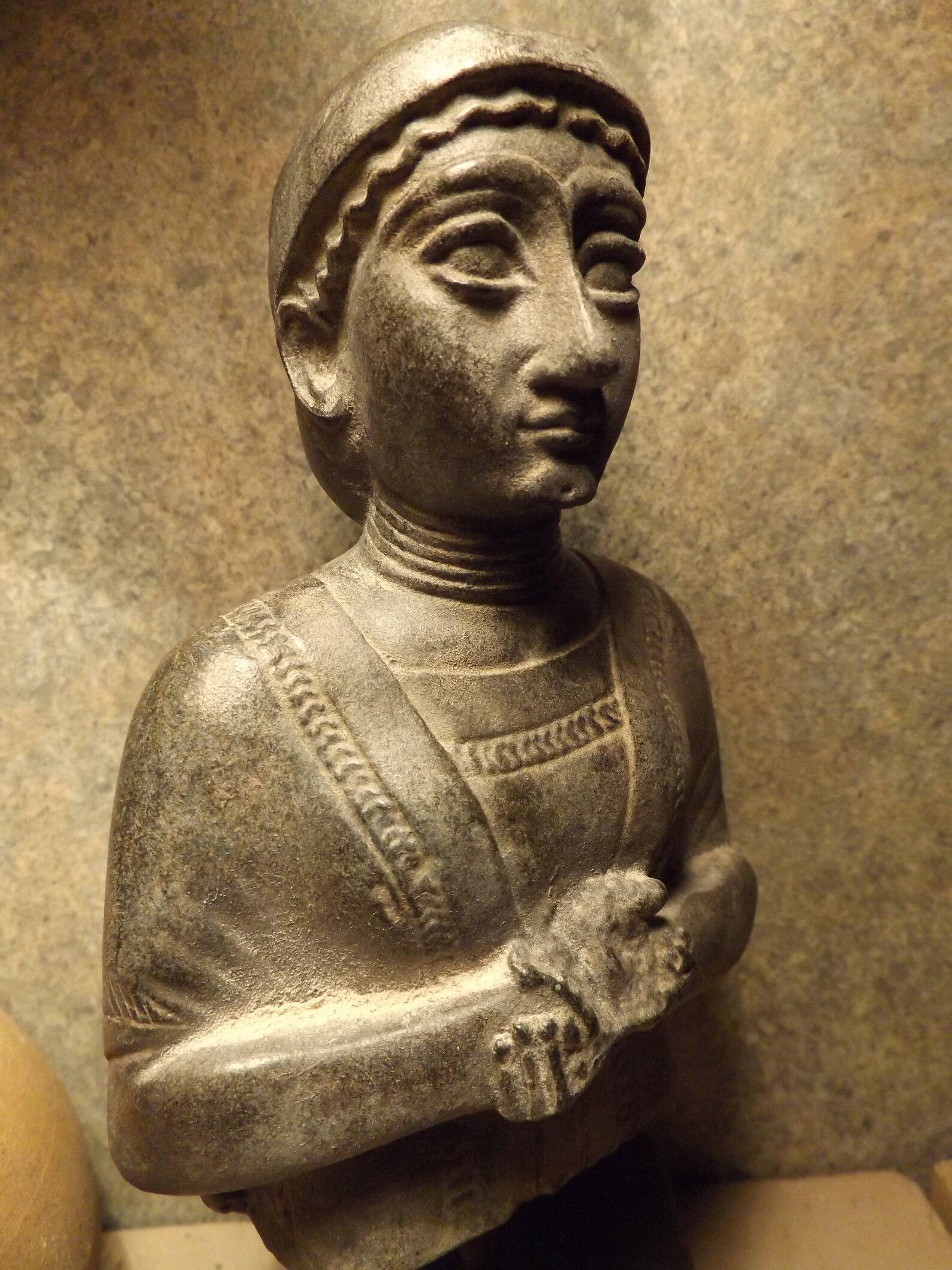 Sumerian art statue Wife of Gudea sculpture from Lagash. Etsy