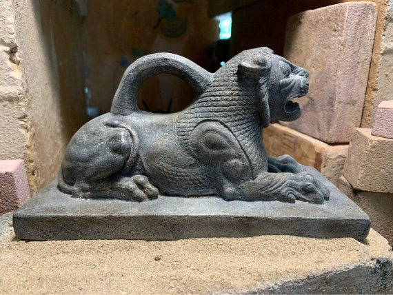 Persian Lion weight statue replica - Achaemenid period sculpture -  Persian art