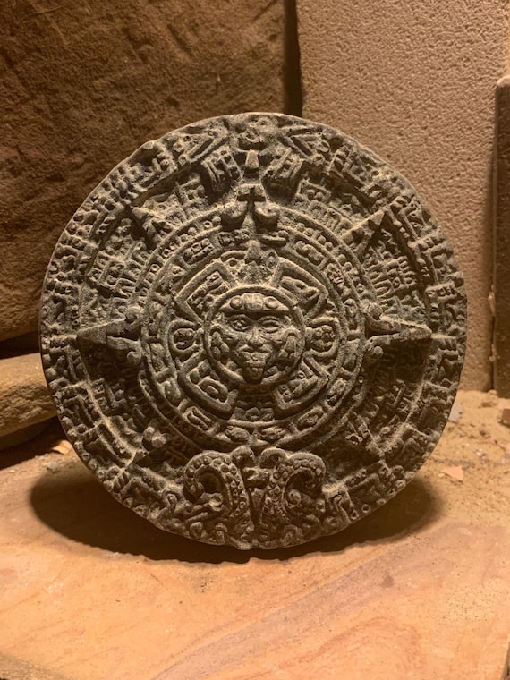 Aztec calendar wall feature disc Ancient history & Archaeology