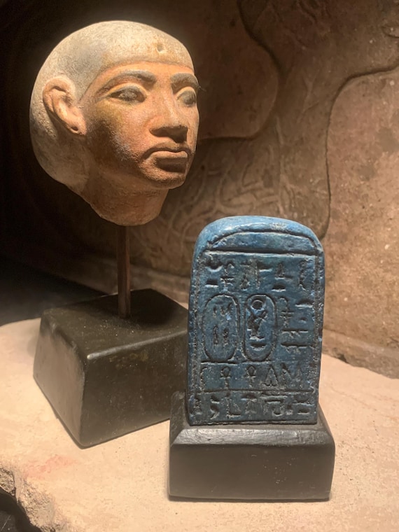 Egyptian Statue / Akhenaten's mother statue fragment replica of Queen Tiye - Tutankhamun's Grandmother