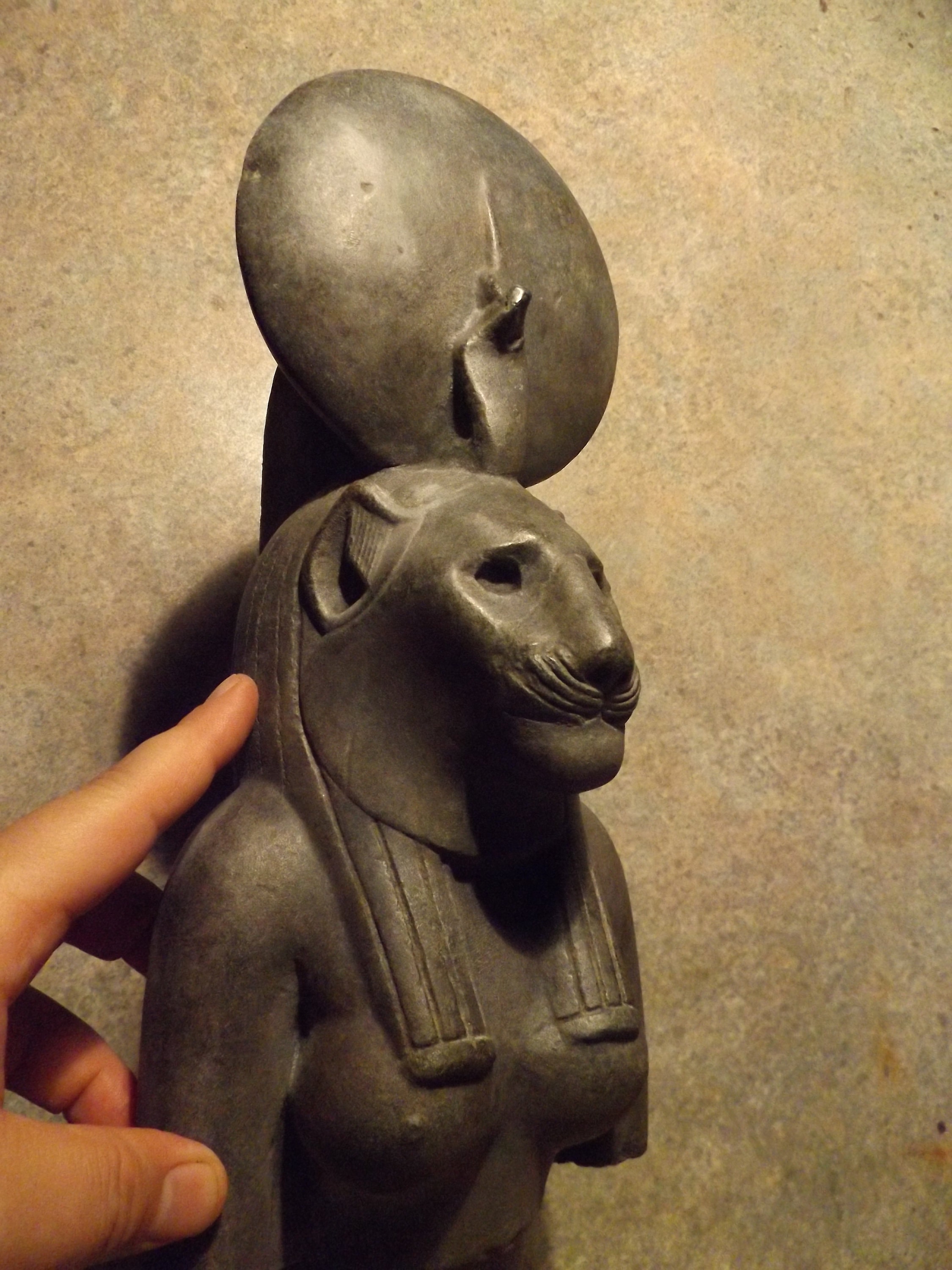 Egyptian Sekhmet statue / sculpture fragment replica Goddess Etsy