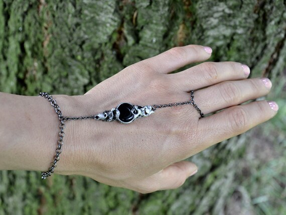 BOHEMIAN BLACK Slave Bracelet Chain 