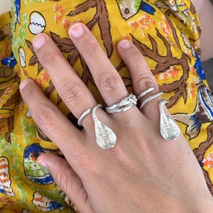 Silver Cobra Ring Snake Ring, Animal Ring, Statement Ring, Unique, Cobra Ring, Nature Jewelry, Snake Jewelry, Kundalini, Egyptian jewelry image 7