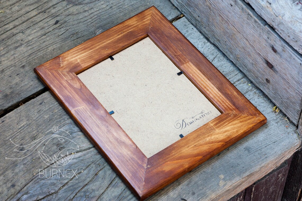 Big Photo Frame for 14x19 Cm Photo Wooden Photo Frame With Etsy