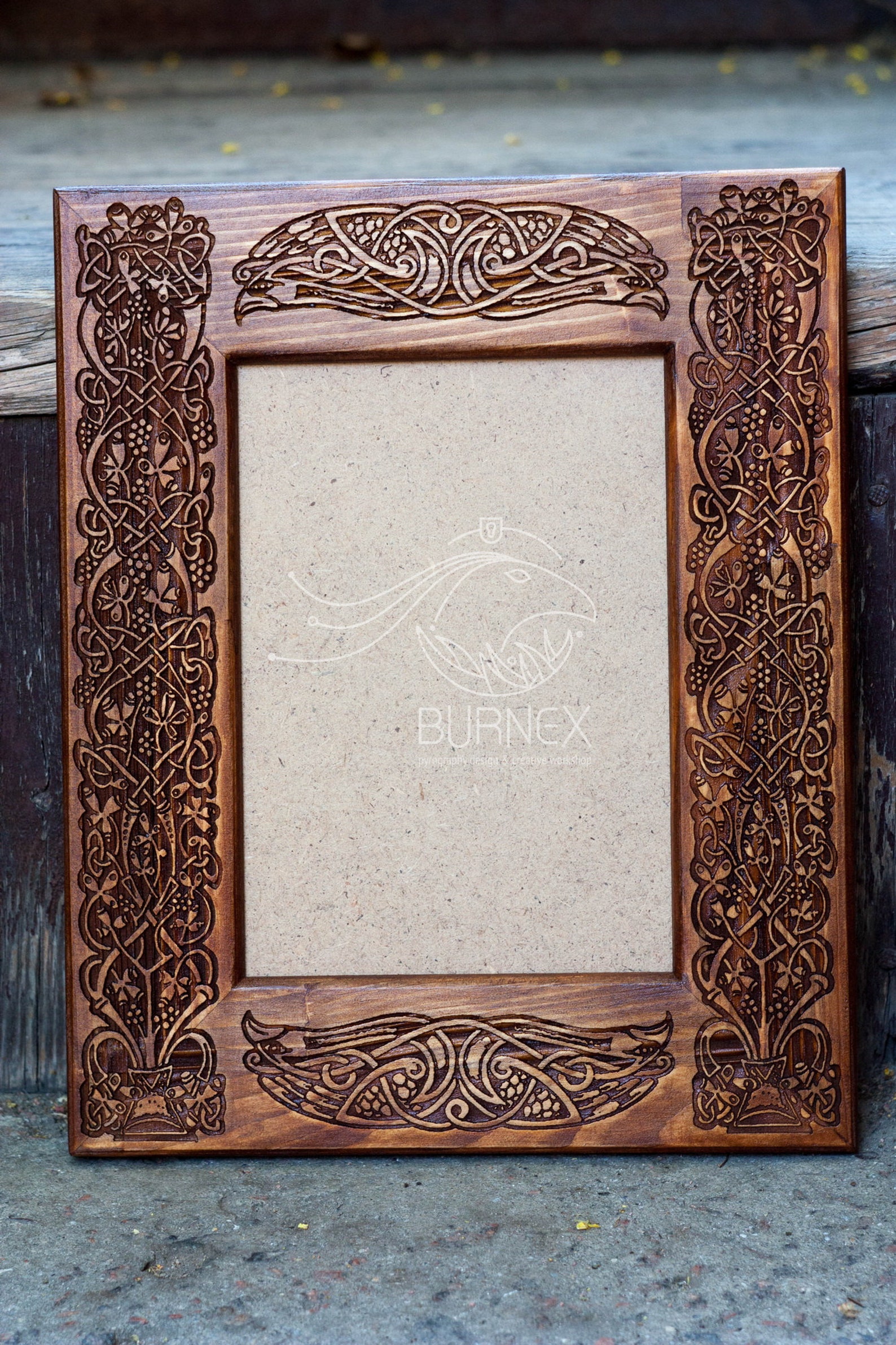 Big Photo Frame for 14x19 Cm Photo Wooden Photo Frame With Etsy