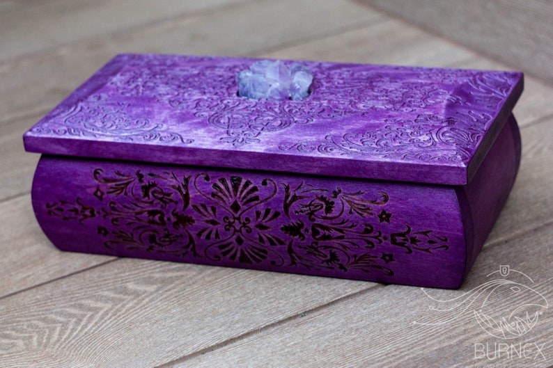Wooden Vintage Jewelry Box Custom Beautiful Stylish Box Etsy