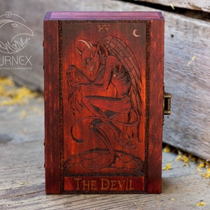 Cajas de tarot personalizadas - diferentes imágenes y colores, por ejemplo
