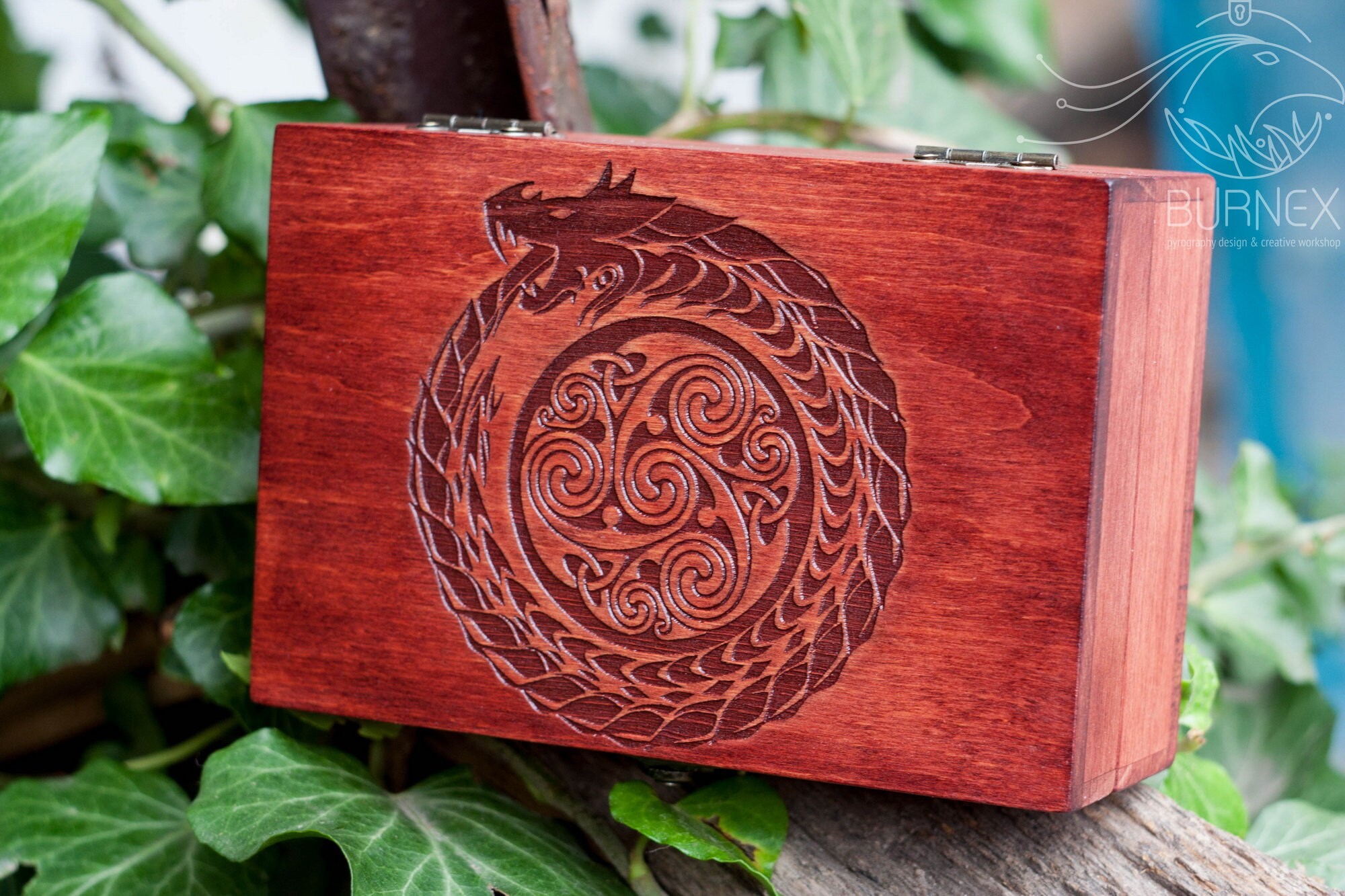 Wooden Custom Tarot Box Vintage Jewelry Box Keepsake Box Etsy