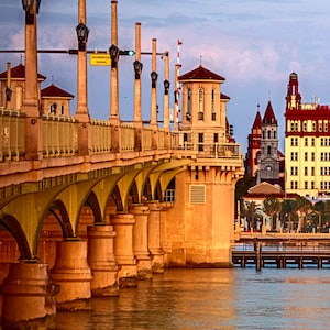 St. Augustine, Florida Photography - Bridge of Lions, Fine Art Photograph