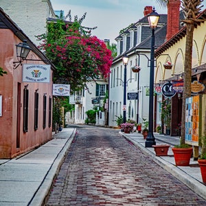 St. Augustine, Florida Photography - Aviles Street (Portrait Orientation), Fine Art Photograph