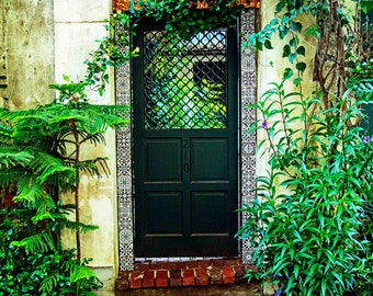 St. Augustine, Florida Photography - Door on Charlotte Street #2, Fine Art Photograph