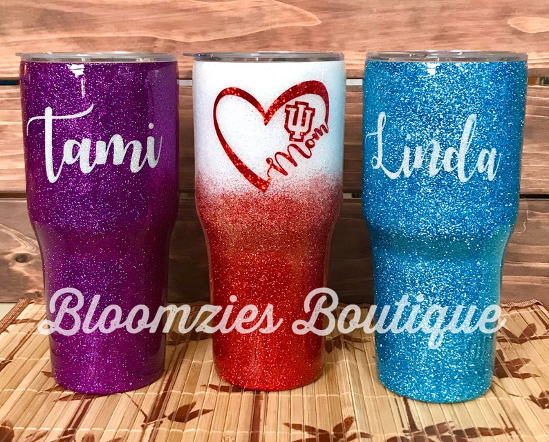 Custom Glitter Tumbler 30oz