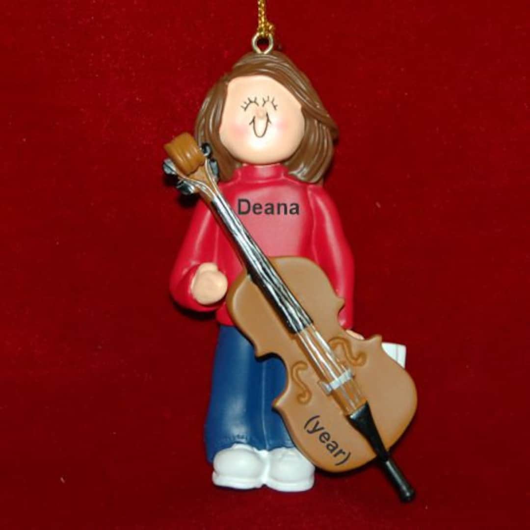 Personalized Violin Christmas Ornament, Violin Ornament, Violinist Gift