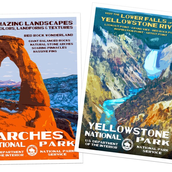 NationalParkPosters - Etsy