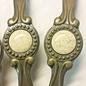 20 cajones de gabinete tira de latón antiguo vintage maneja | Etsy