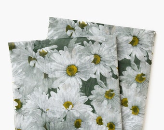 Daisies Tissue Paper, Daisy Pattern Tissue Paper, Christmas Gift Wrapping Wrap Paper, Groovy Daisy Paper, Craft Supplies, Daisy Paper