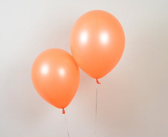 Orange balloons sale