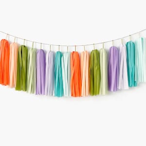 Guirnalda de borlas de monstruos divertidos ensamblada - Cumpleaños de Halloween embrujado - Decoraciones de fiesta espeluznantes - Banderines de brujas, hombre lobo y Frankenstein